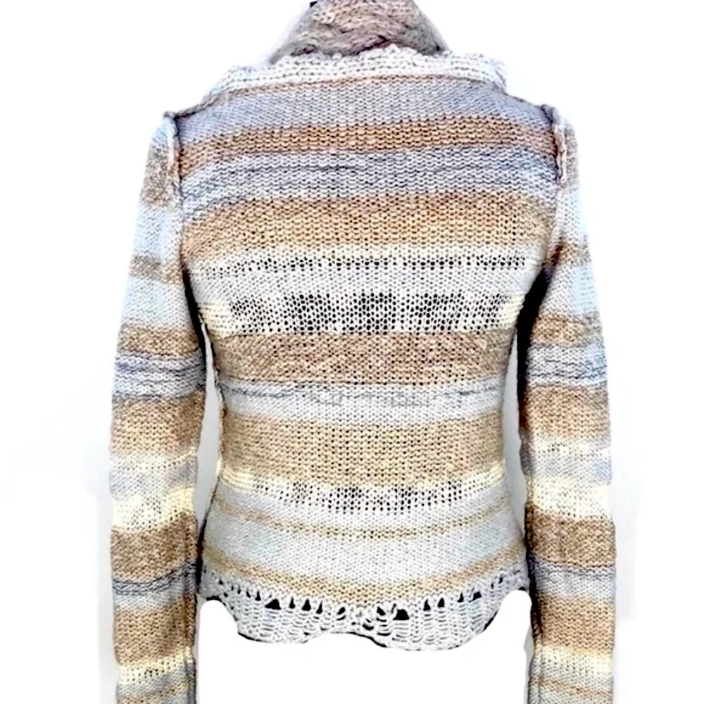 Free People Long Sleeve Cardigan Sweater Size M